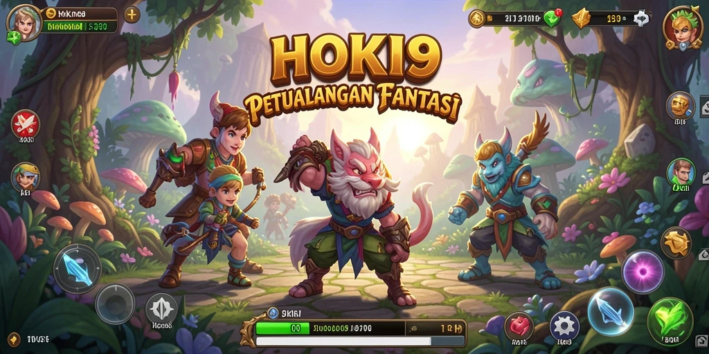 Tampilan gameplay HOKI9 yang memukau dalam petualangan seru.