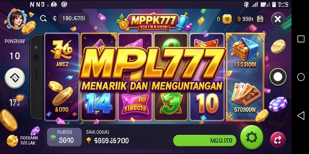 Tampilan gameplay menarik dari MPL777 dengan berbagai pilihan slot.