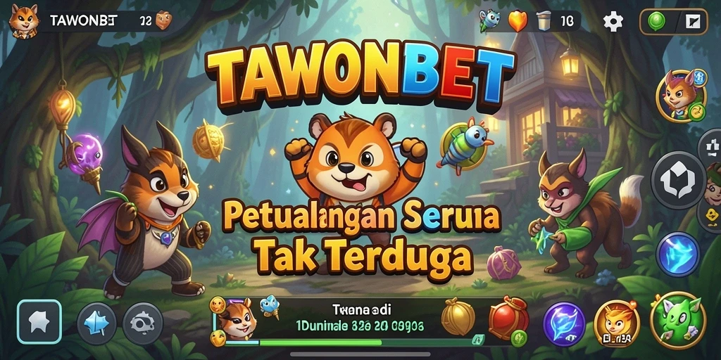 Tampilan gameplay TAWONBET yang menantang dan mendebarkan.